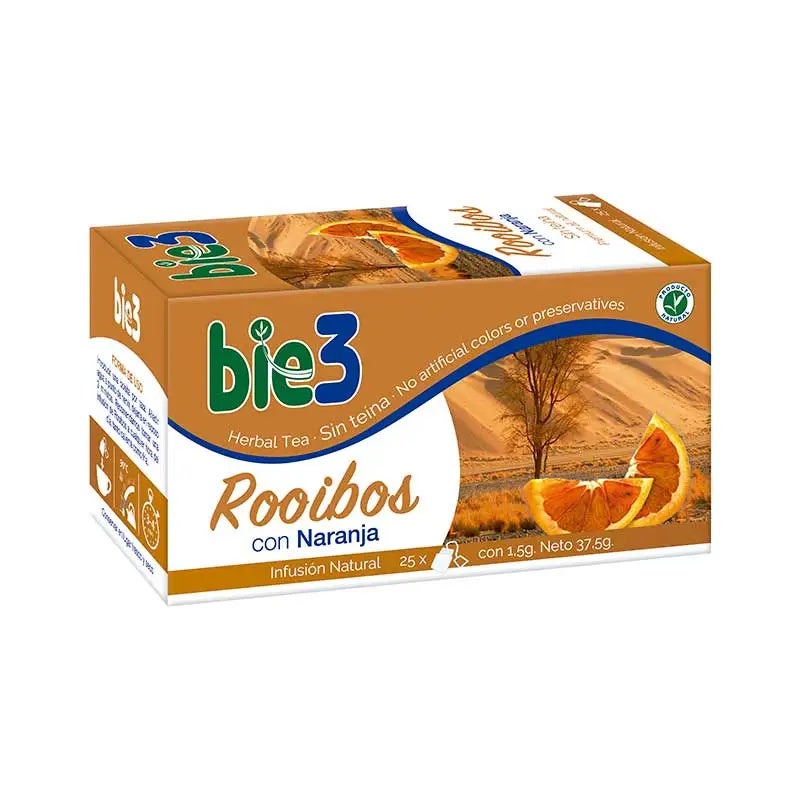 Rooibos Sin Teína Naranja Antioxidante Infusión 25 Filtros