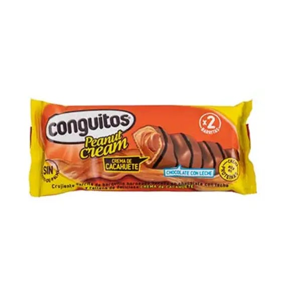 Barrita Duo Chocolate Con Crema De Cacahuete 46 Gr