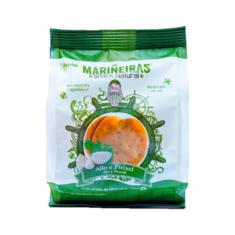 Tostas De Pan Mariñeiras Ajo Perejil