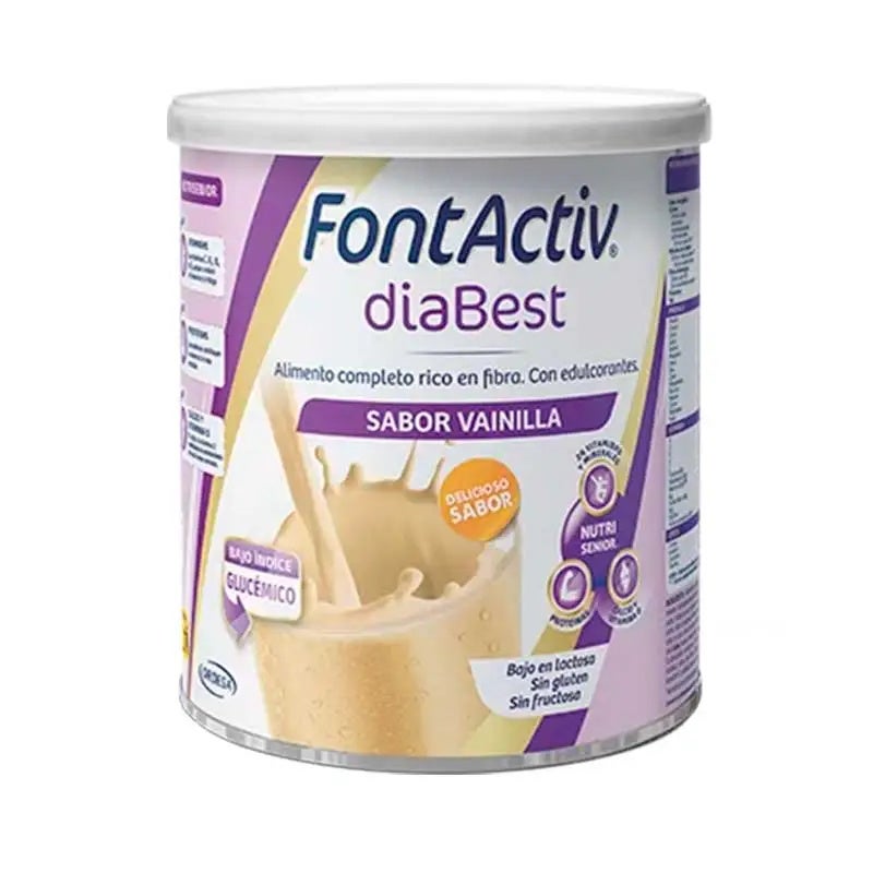 Diabest Nutri Senior Vainilla Alimento Dietético En Polvo 400 Gr