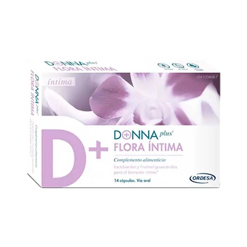 Flora Íntima Complemento Alimenticio 14 Cápsulas