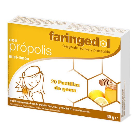 Pastillas Garganta Miel Y Limón