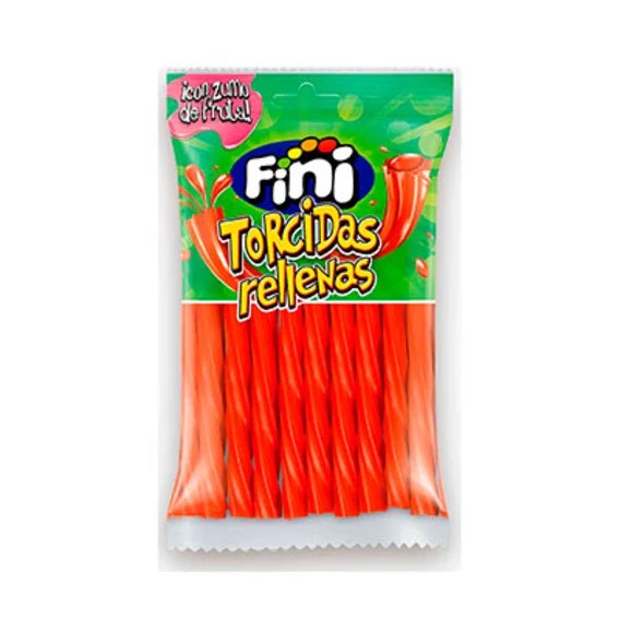 Regaliz Torcida Fresa Rellena