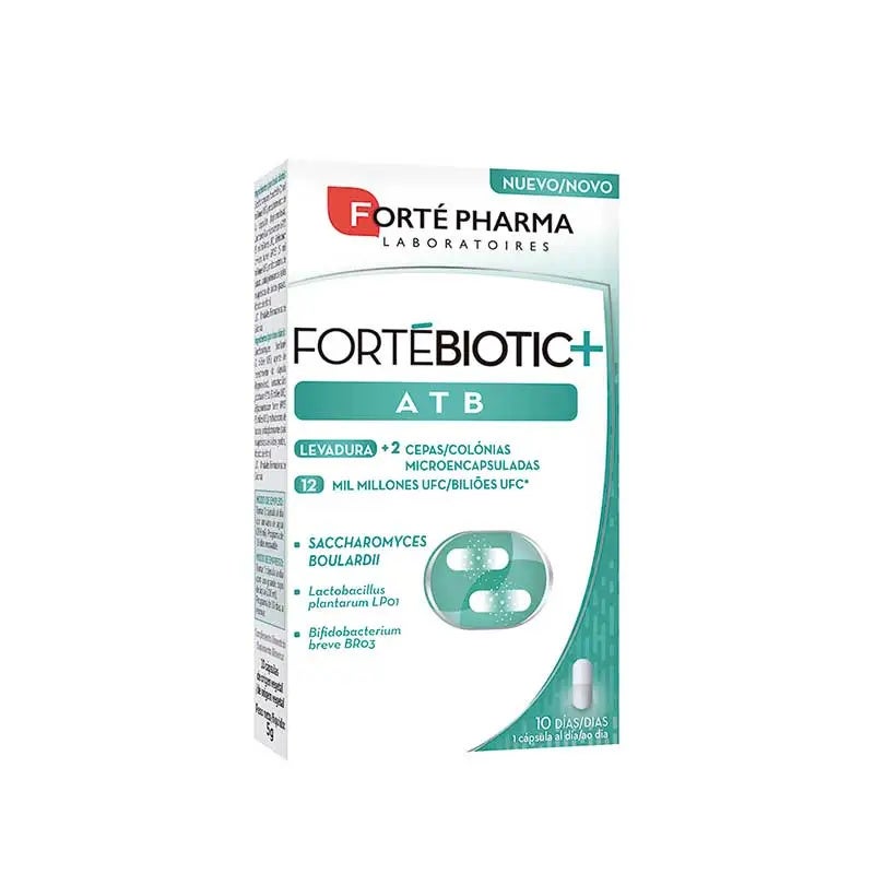 Fortebiotic + Atb 10 Capsulas
