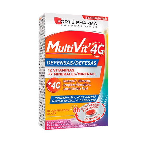 Multivitaminas 4G Defensas Comprimidos
