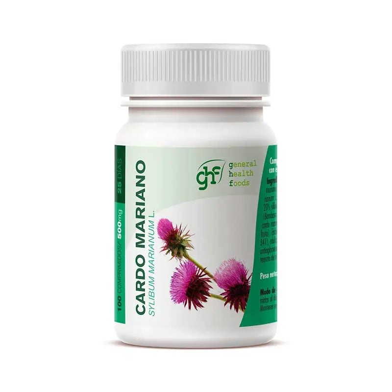 Cardo Mariano 500 Mg 100 Comprimidos