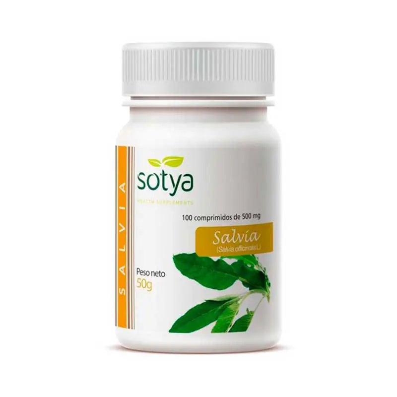 Salvia 500 Mg 100 Comprimidos