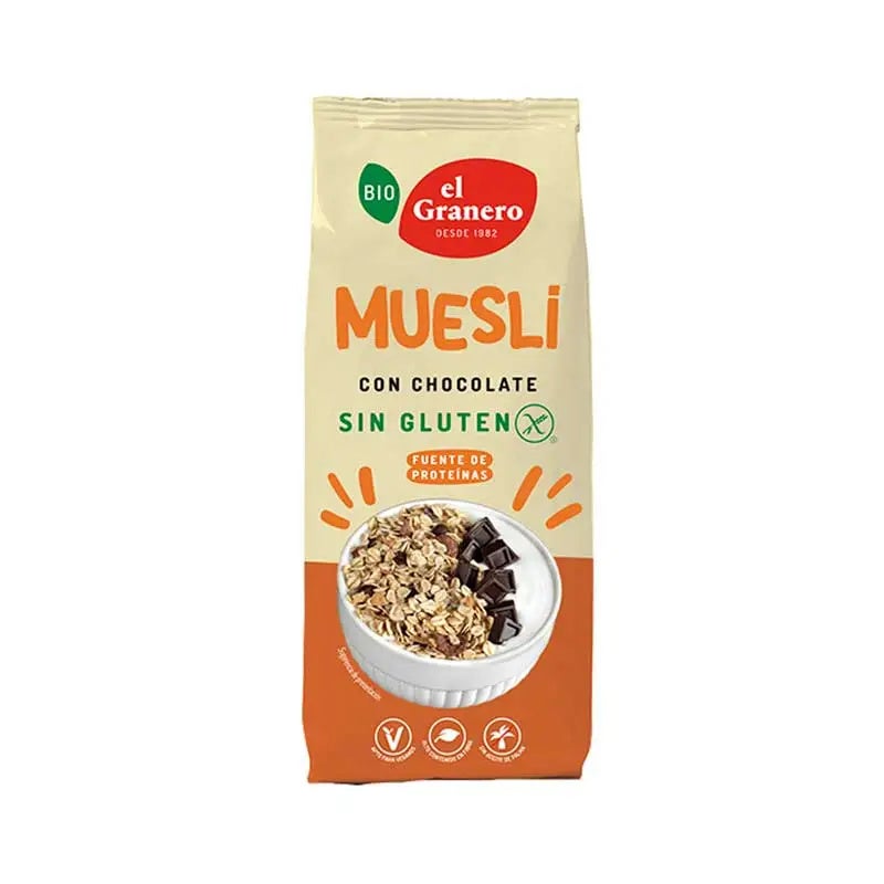 Bio Muesli Con Chocolate 375 Gr