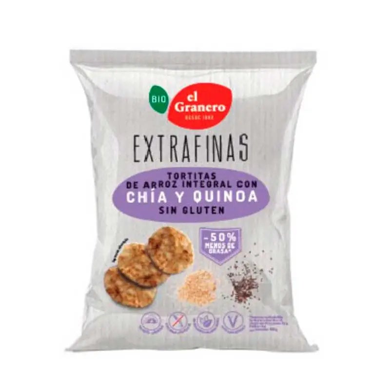 Bio Tortas Extrafinas Arroz Chia Quinoa 60 Gr