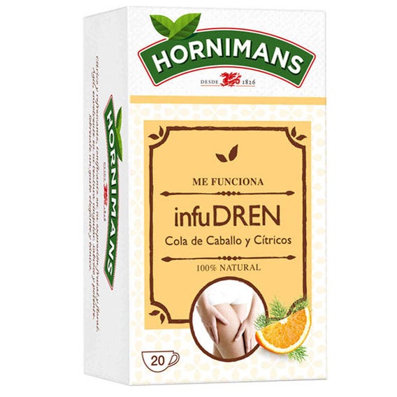 Infudren Cola De Caballo Y Cítricos 20 Dosis