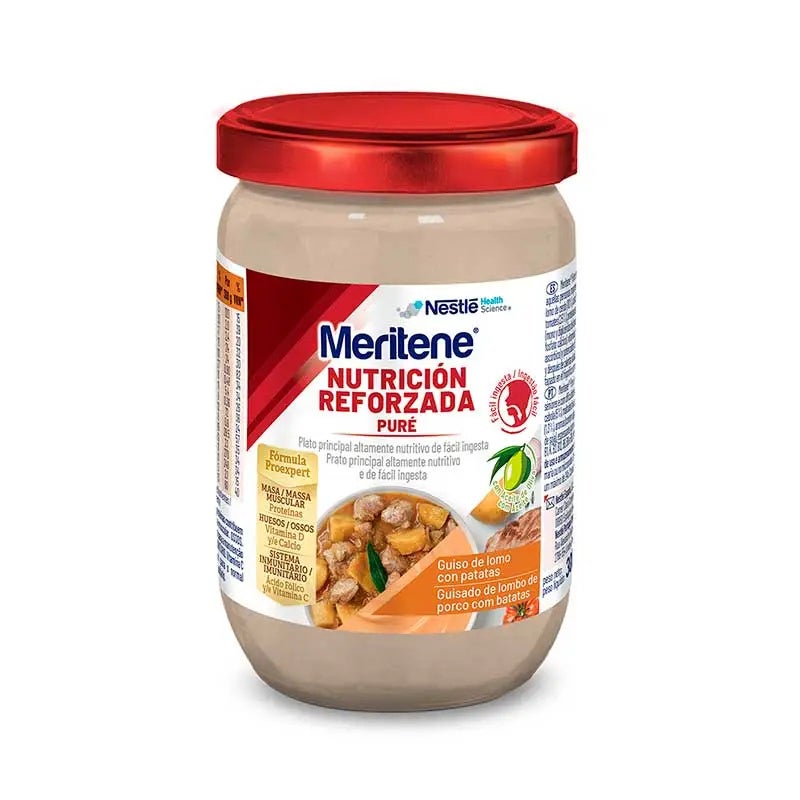 Puré De Adultos Lomo Con Patatas