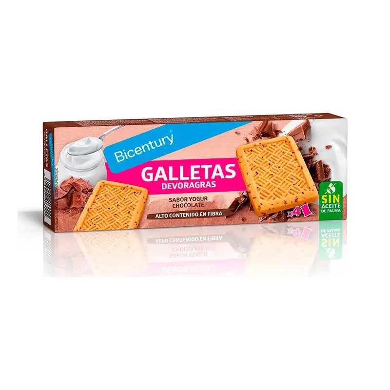 Devoragras Galletas Yogur Y Chocolate 160 Gr
