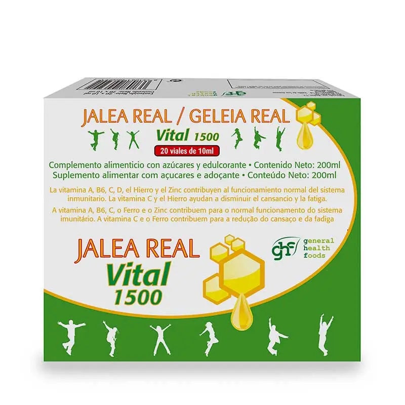 Jalea Real Vital 1500 Mg 20 Viales