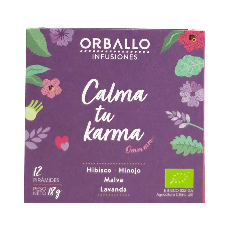 Infusión Calma Tu Karma 12 Piramides