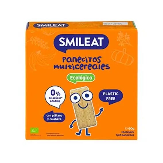 Panecillos De Cereales Con Plátano Y Calabaza 60 Gr