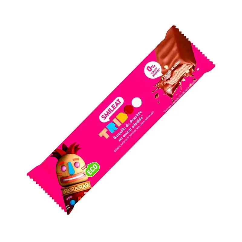 Eco Triboo Barquillo Recubierto Chocolate