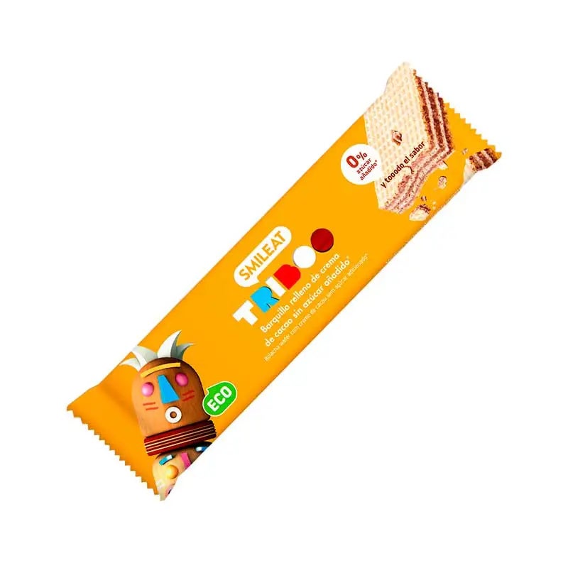 Eco Triboo Barquillo Relleno Crema Cacao 30 Gr