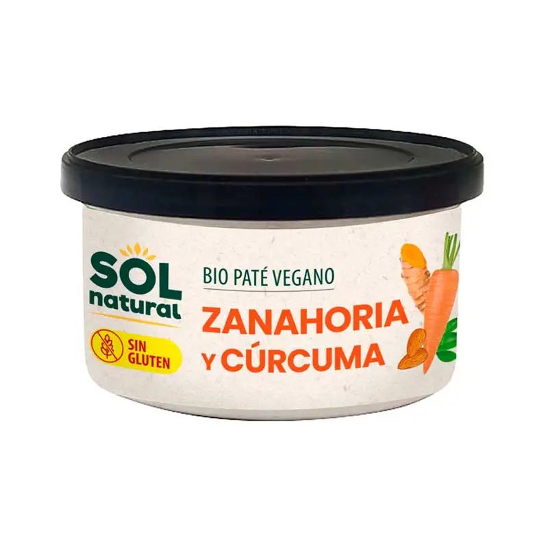 Paté De Zanahora Y Cúrcuma Ecológico
