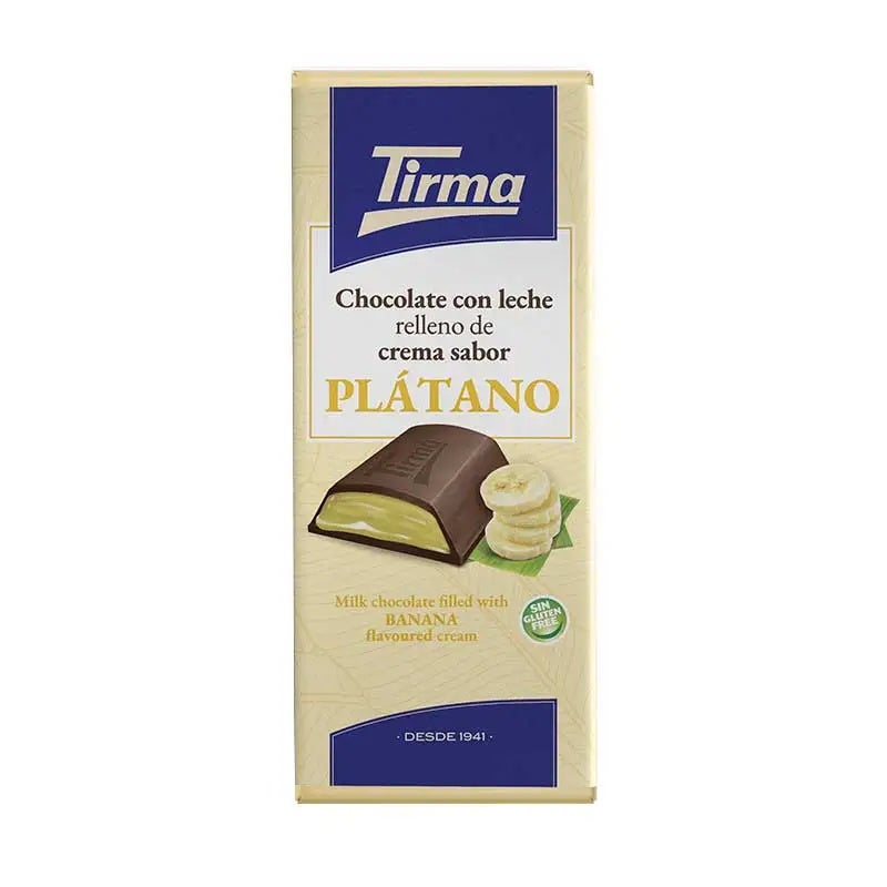 Tableta Chocolate Crema Platano