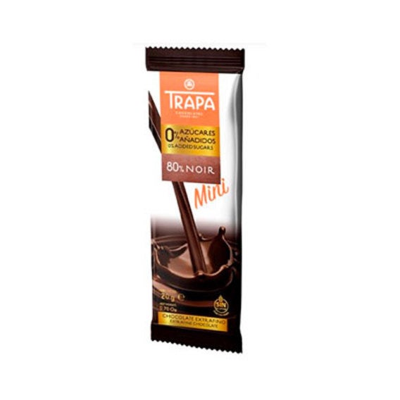 Chocolate Negro 80% Sin Azucar