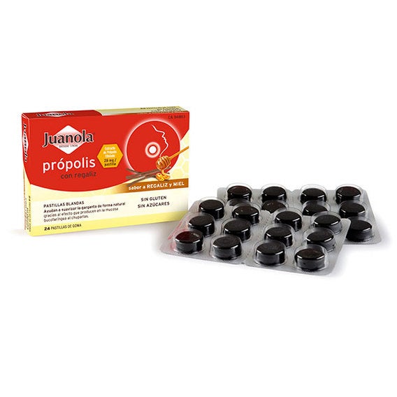 Pastillas Própolis Sabor Regaliz 48 Gr