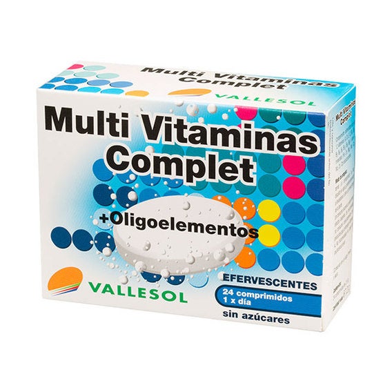Multi Vitaminas Complet 24 Comprimidos Efervescentes