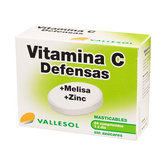 Vitamina C Masticable + Melisa + Zinc