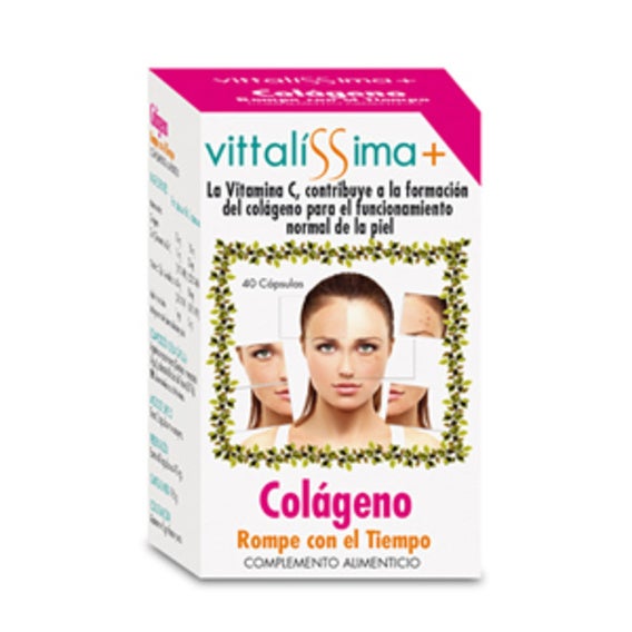 Colágeno Complemento Alimenticio 40 Cápsulas