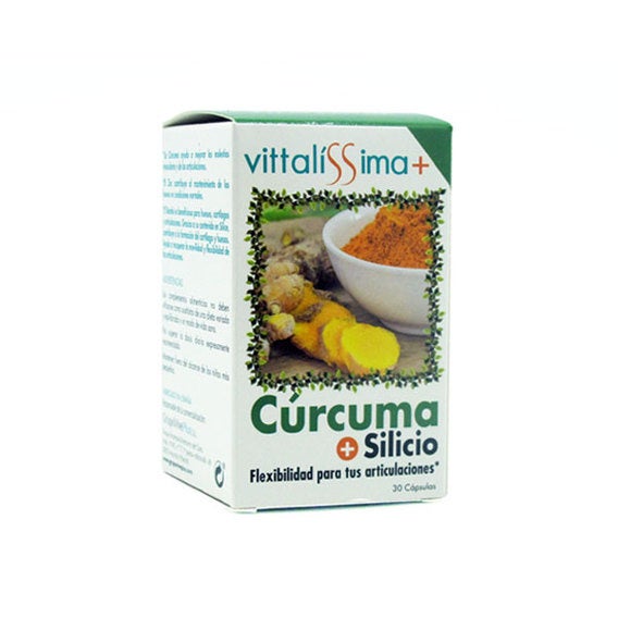 Cúrcuma Silicio 30 Cápsulas