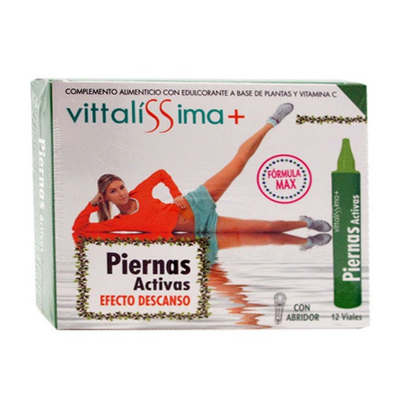 Piernas Activas Efecto Descanso 12 Viales