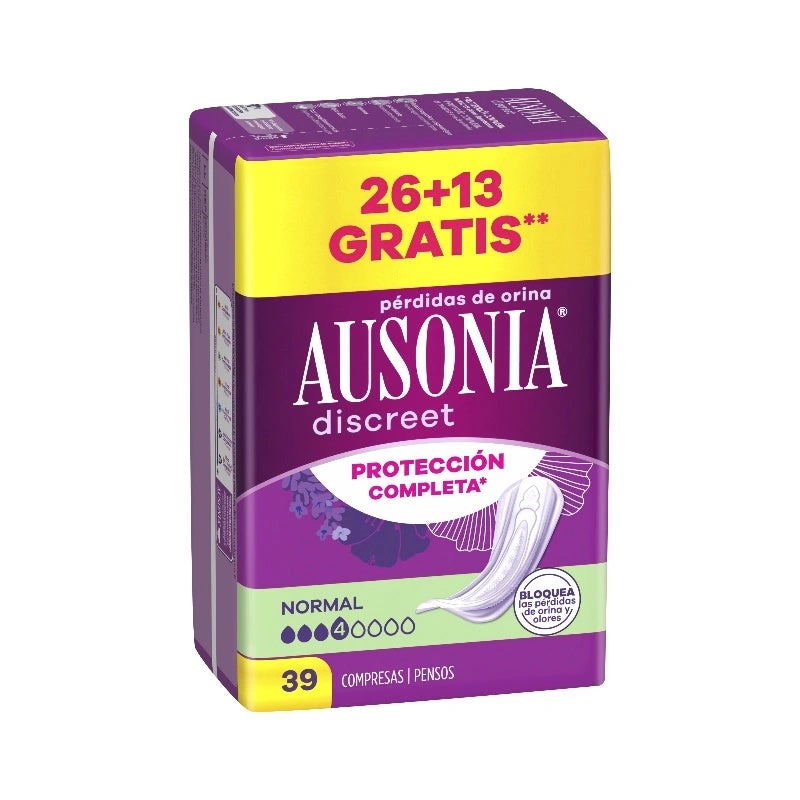 Compresas Normal 39 Ud