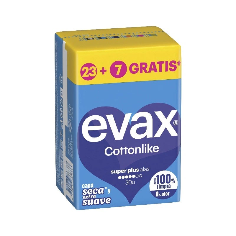 Compresas Cottonlike Super Plus Alas