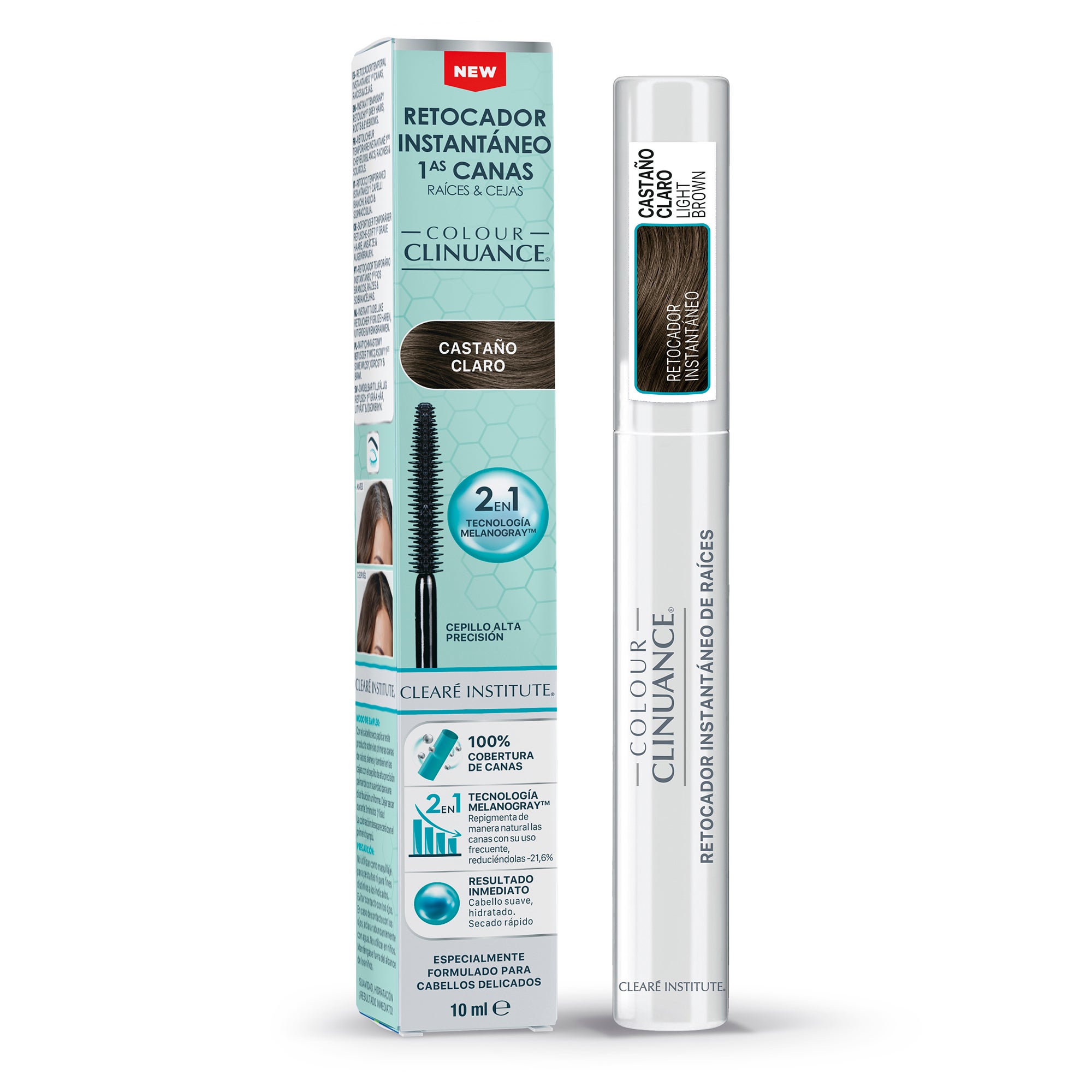 Retocador Colour Clinuance Castaño Claro