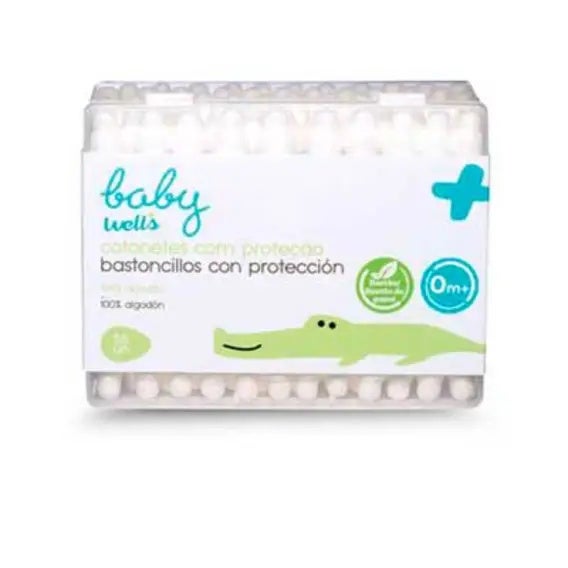 Bastoncillos Con Protección Bebé 56Uds