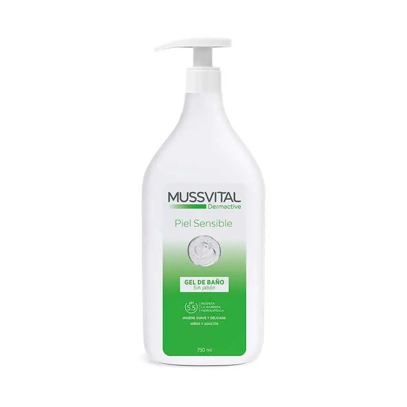Dermactive Gel De Baño Piel Sensible Dosificador