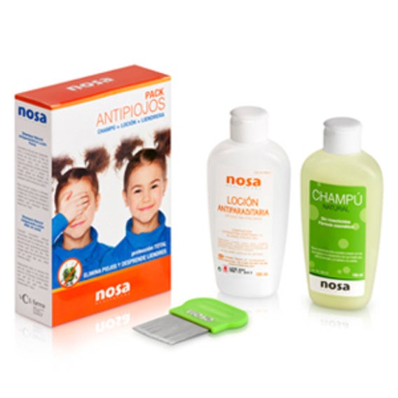 Set Antipiojos Locion Champu 1% Piretrina