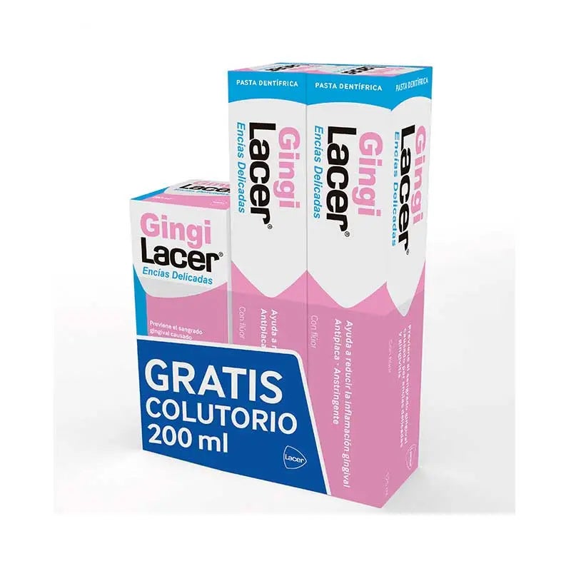 Gingilacer Pasta De Dientes 2 Lotes 125Ml