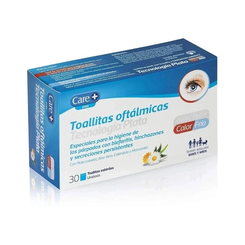 Toallitas Oftalticas Esteriles Plata