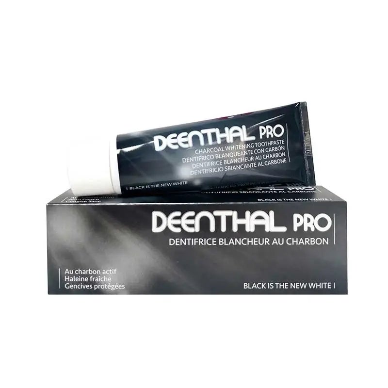 Pasta Dientes Blanqueadora Con Carbón Activo