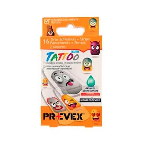 Apositos Infantiles Efecto Tattoo 16 Ud