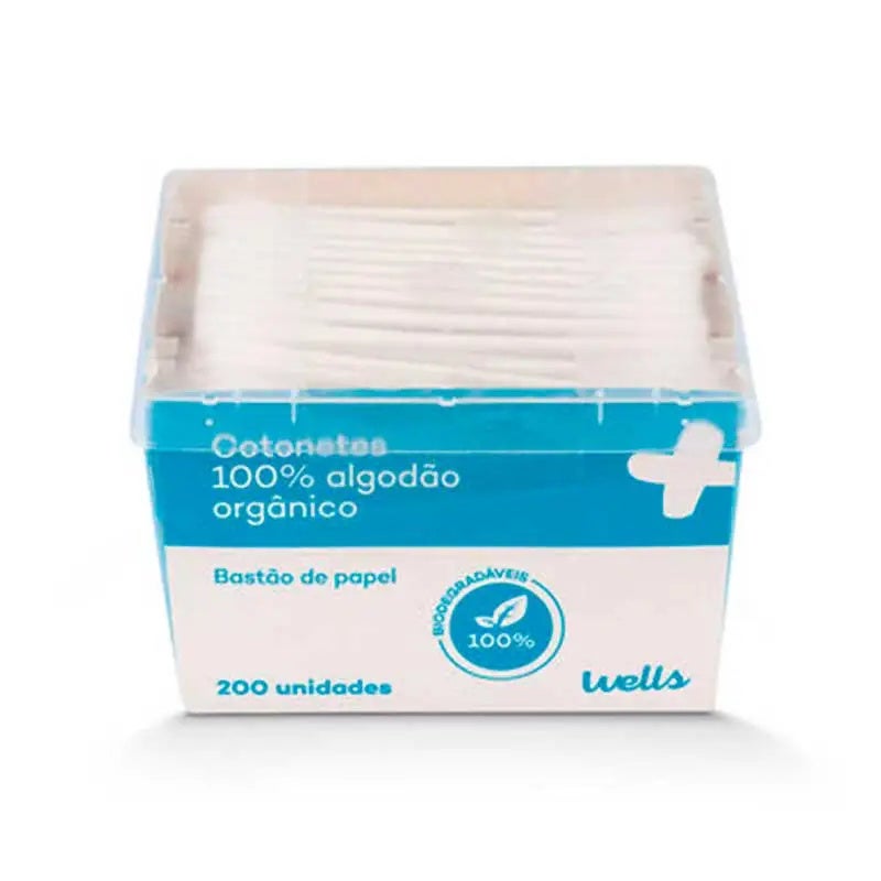 Bastoncillos Algodon Organico 200 Un