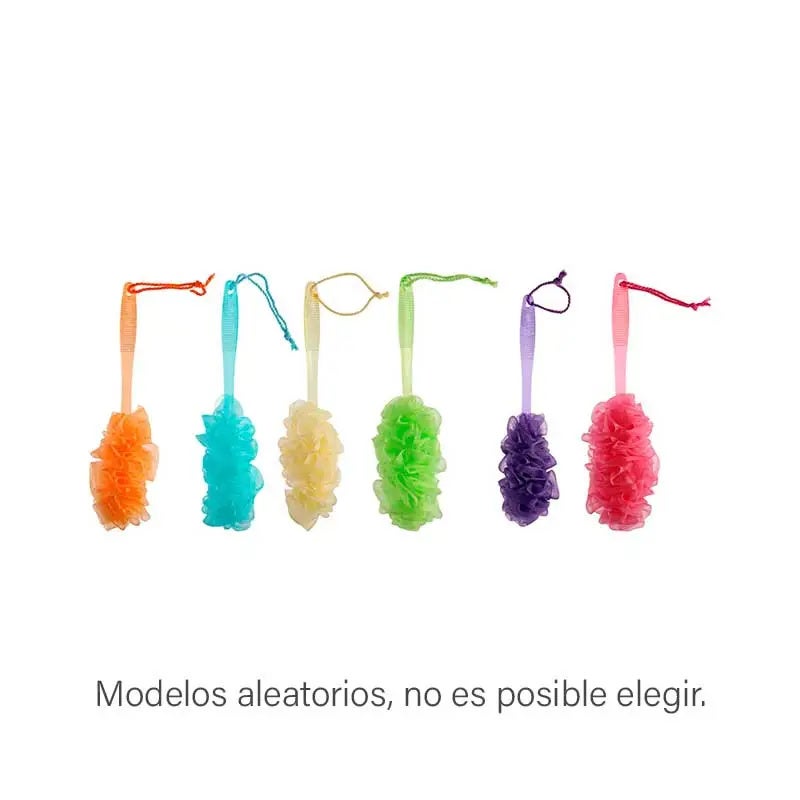 Esponja Baño Con Mango 40 Cm Surtido