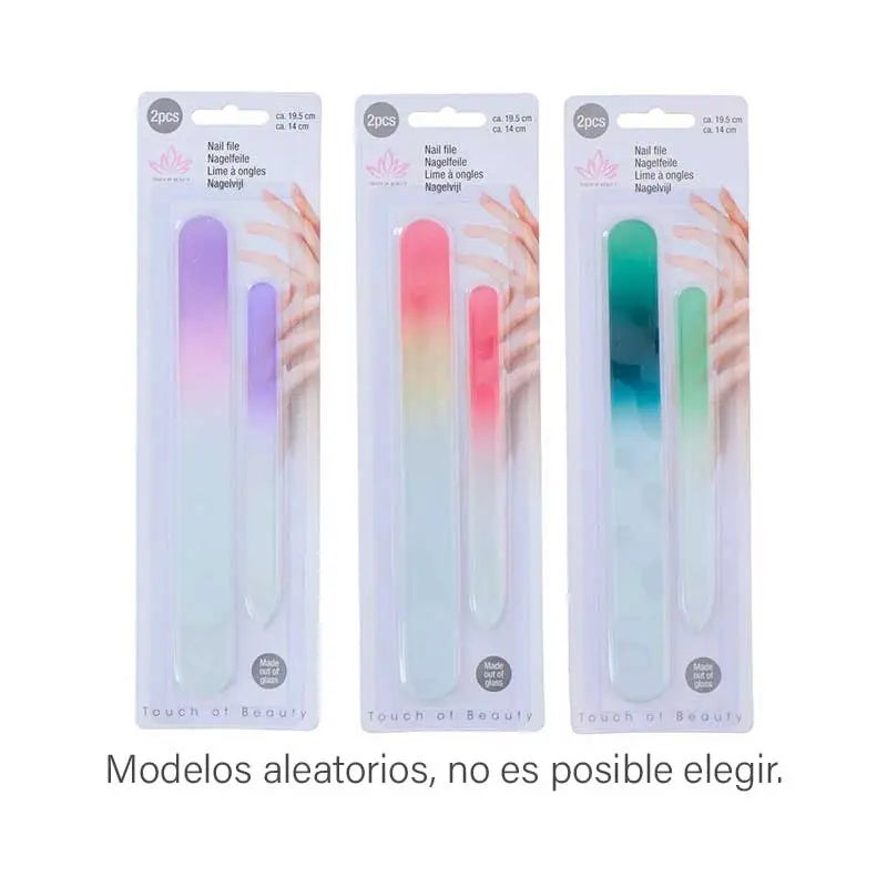 Set Lima Uñas Cristal 2Pzs Surtido