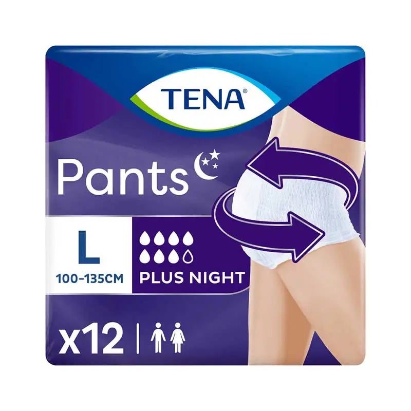 Pants Ropa Interior Incontinencia Unisex Plus Noche. Talla L