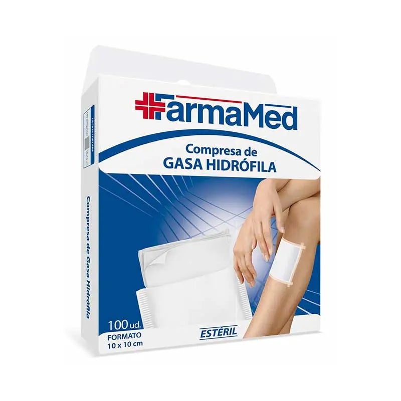 Gasa Hidrofila 100 Unid