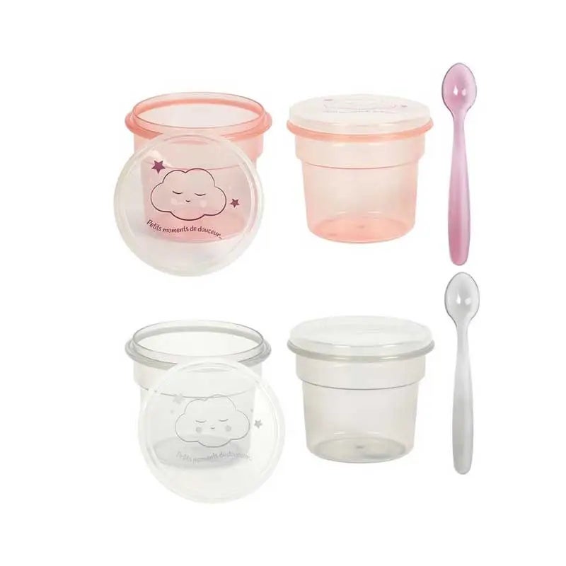 Tarros Con Cuchara Lote De