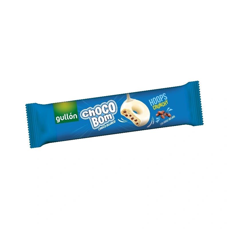 Chocobom Hoops Blanco 128 Gr