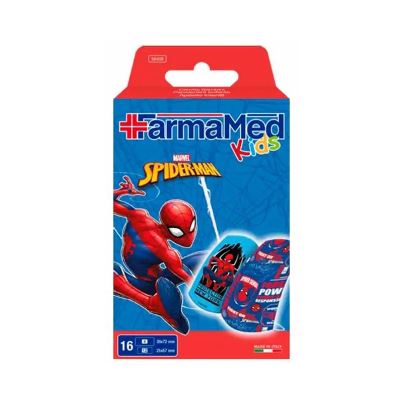 Apósitos Infantiles Spiderman 2 Tamaños