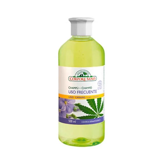 Champú Uso Frecuente Lino Y Cañamo