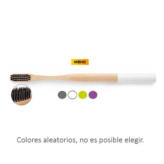 Ecocare Cepillo Charcoal Medio